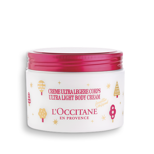 L'Occitane Shea Butter Festive Garden Ultra Light Body Cream