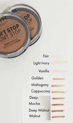 NYX Can't Stop Won't Stop Powder Foundation