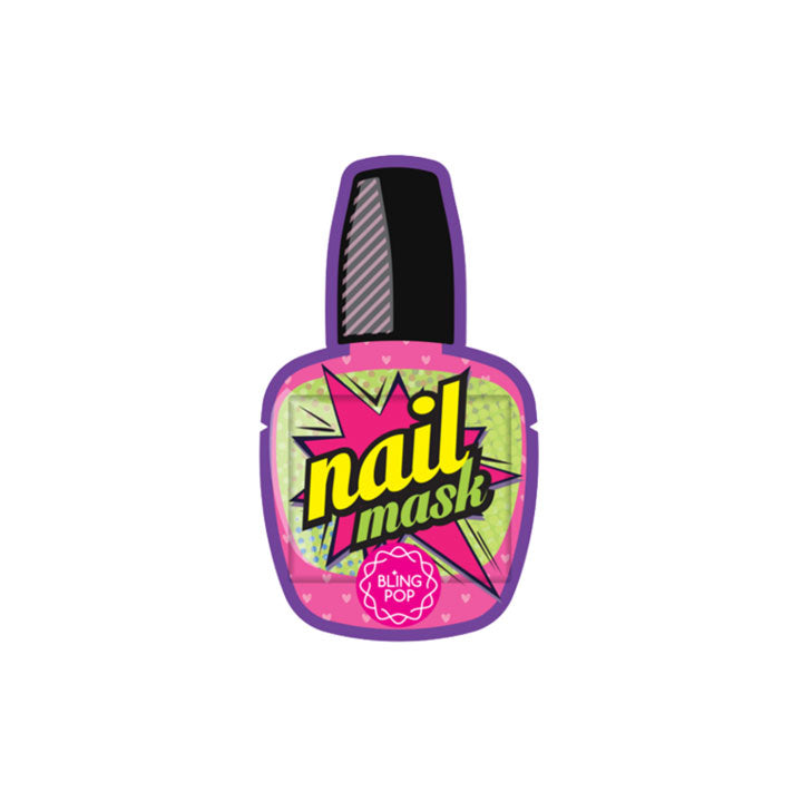 Bling pop shea butter healing nail pack