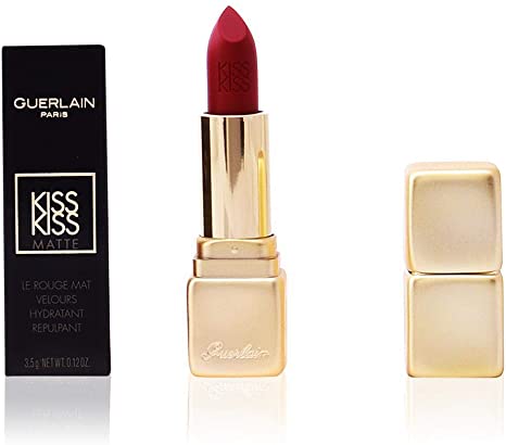 Guerlain KissKiss Matte Lipstick Chili Red