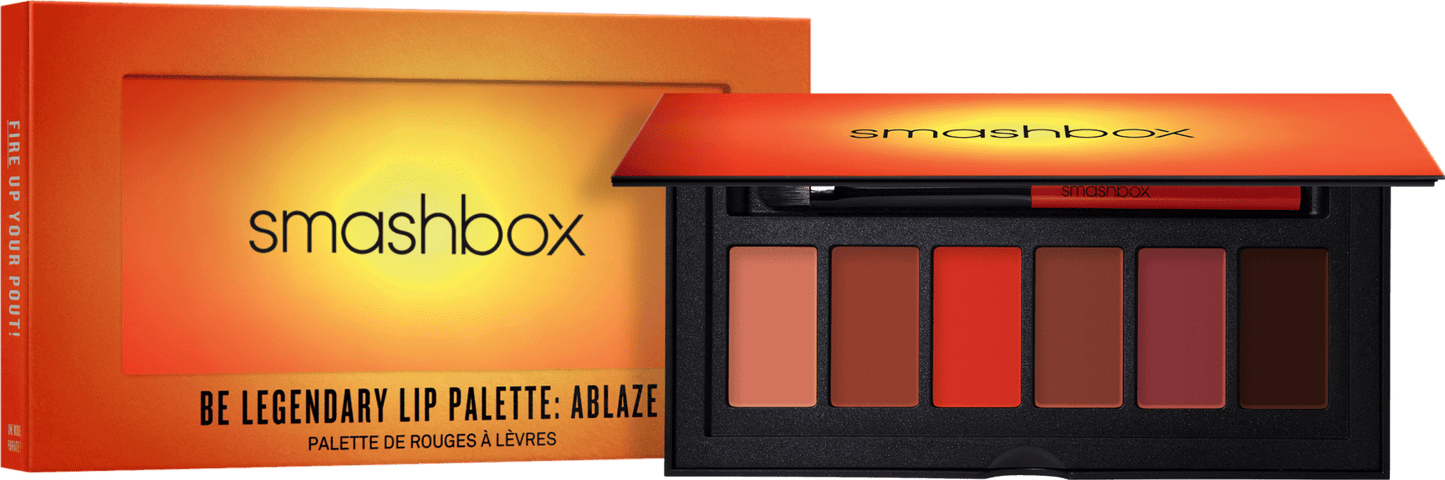 Smashbox: Be Legendary Lip Palette: Ablaze