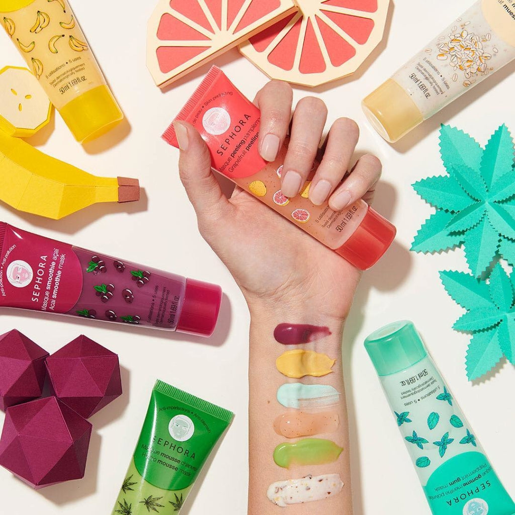 Fruitilicious - Sephora Skin Care Set of 4 facial masks