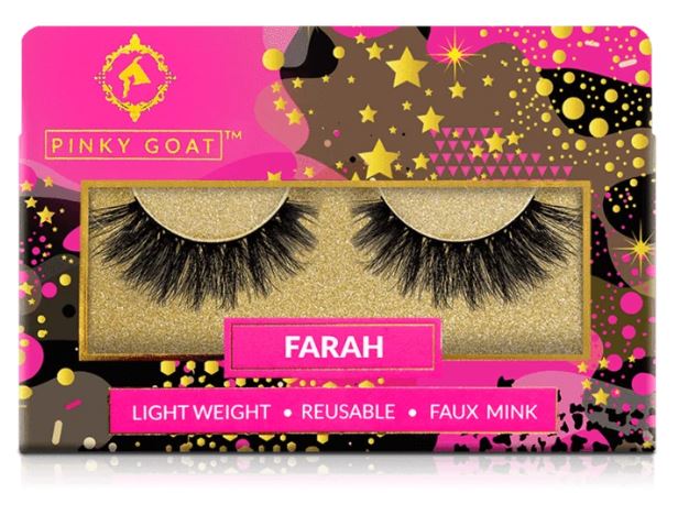 Pinky goat Faux Mink Lash Farah