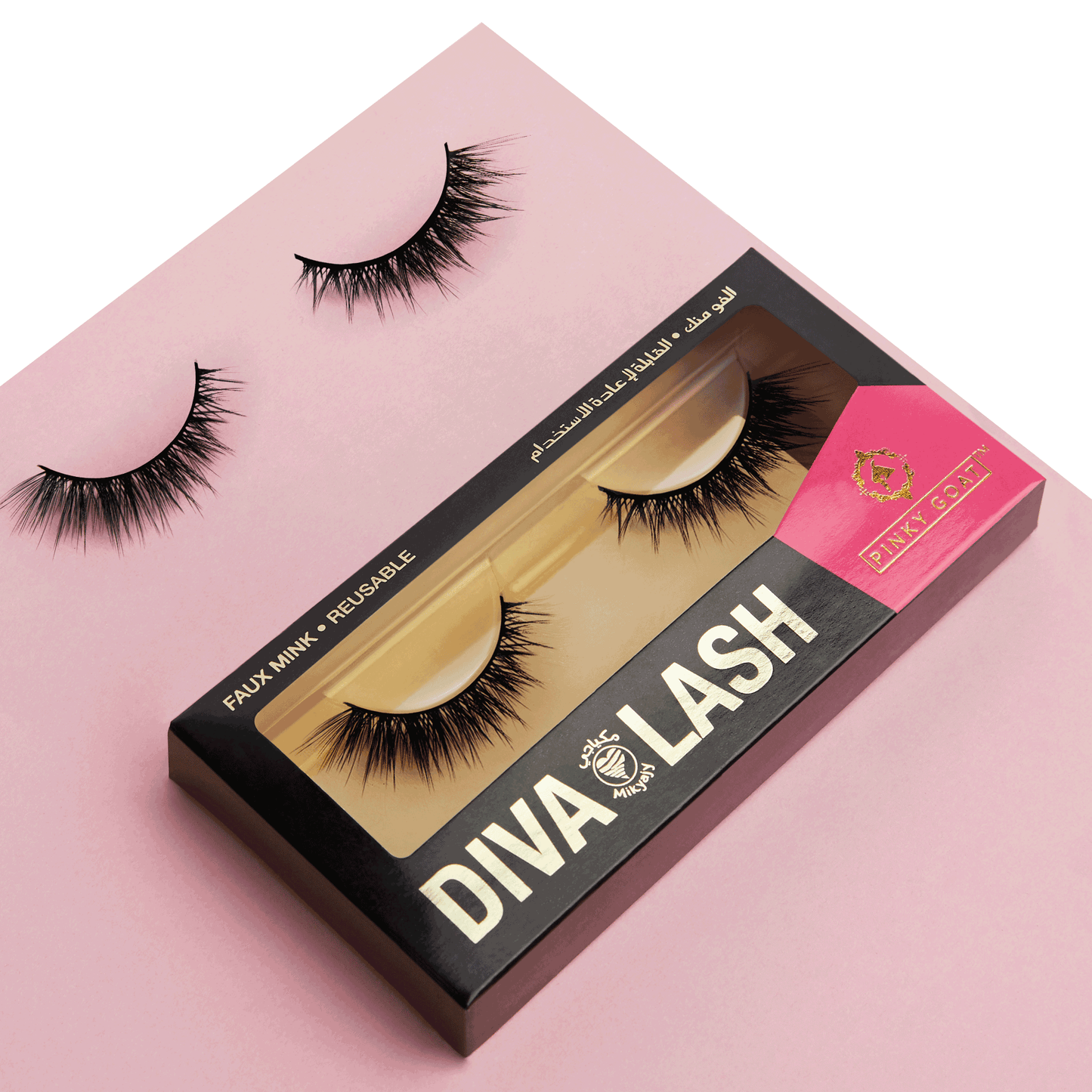 Mikyajy x Pinky Goat Lashes