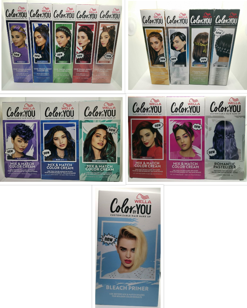 Wella Color By You - Customizable Hair MakeUp box (16 shades)