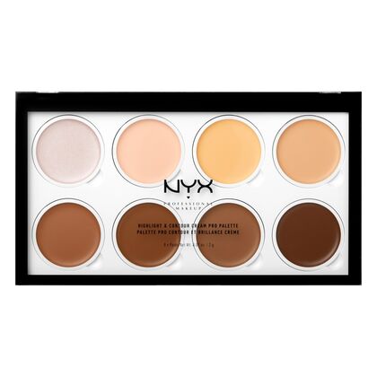 NYX Professional Makeup Highlight & Contour Cream Pro Palette