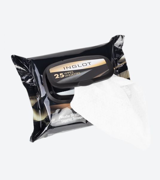 Inglot Miscellar Oil Infused Makeup Remover Wipes