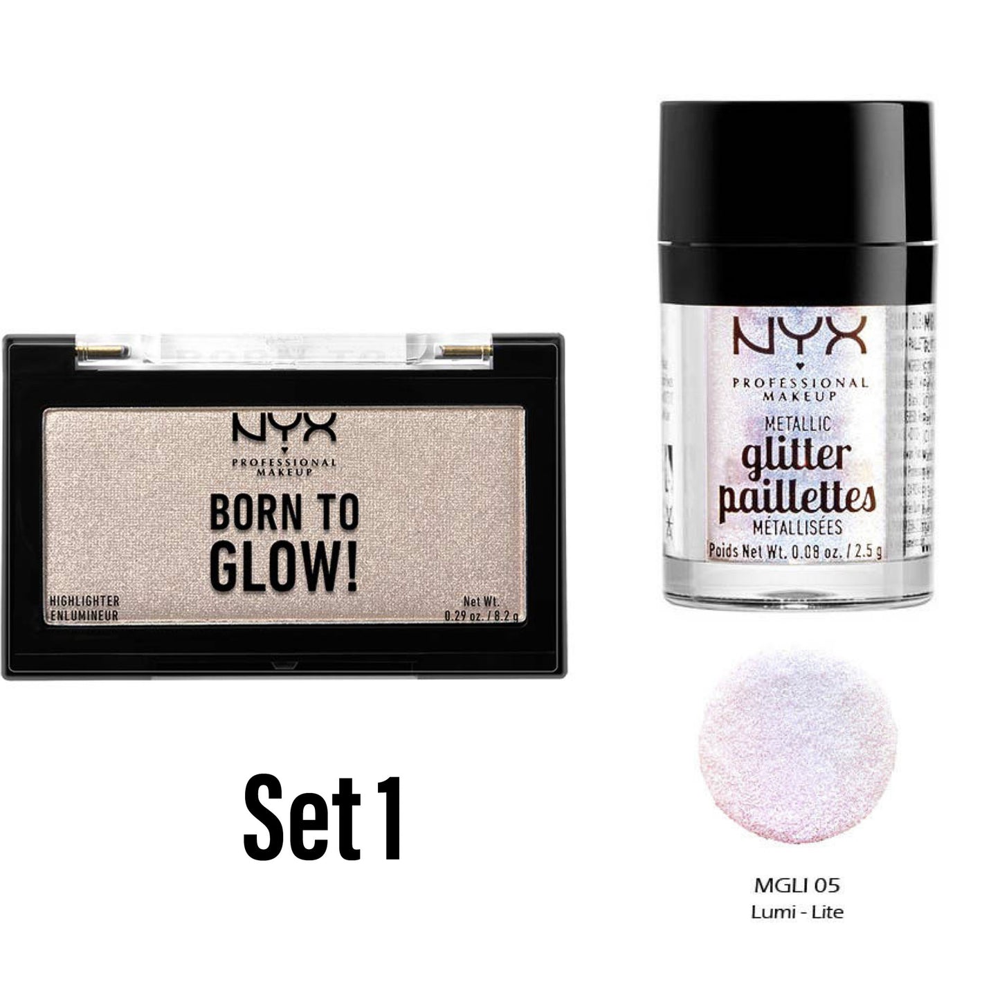 Nyx Brighter Than Your Future Duo - three different options