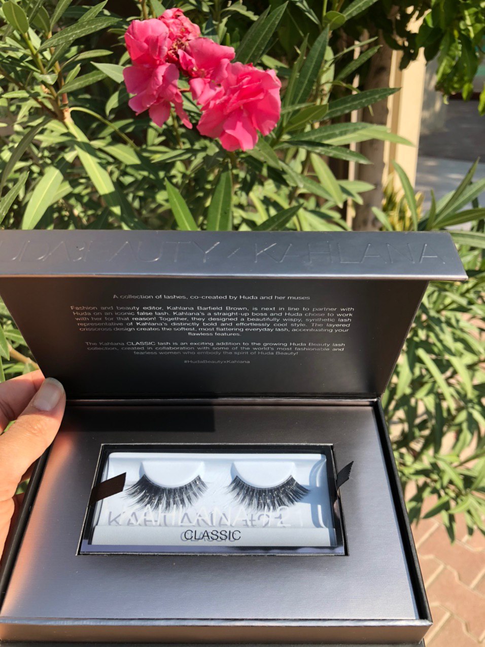 Huda Beauty x Kahlana Lashes Collab