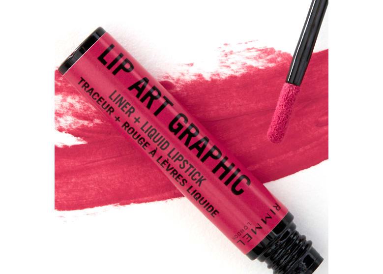 Rimmel Lip Art Graphic Liner + Liquid Lipstick