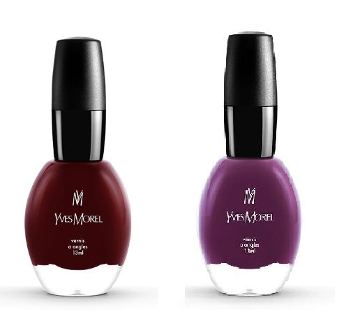 Yves Morel Nail Polish Set of 2