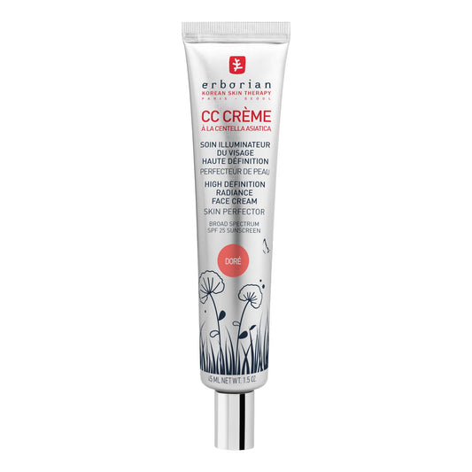 Erborian Korean Skin Therapy CC Creme High Definition DORE Radiance Face Cream SPF20