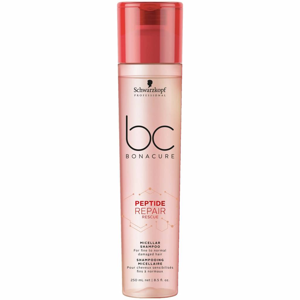 Professional BC Bonacure Peptide Repair Rescue Deep Nourishing Micellar Shampoo