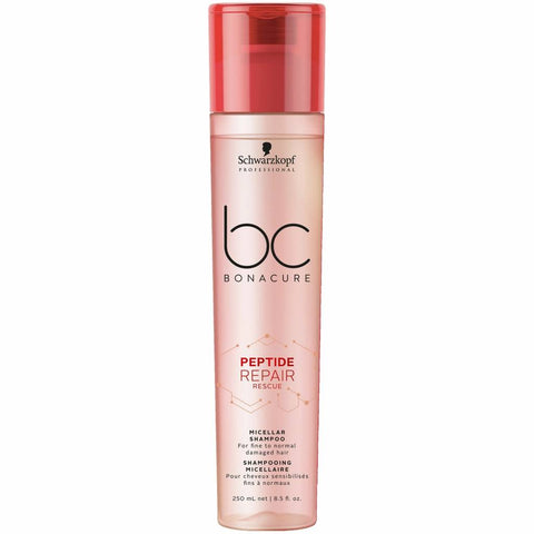 Professional BC Bonacure Peptide Repair Rescue Deep Nourishing Micellar Shampoo