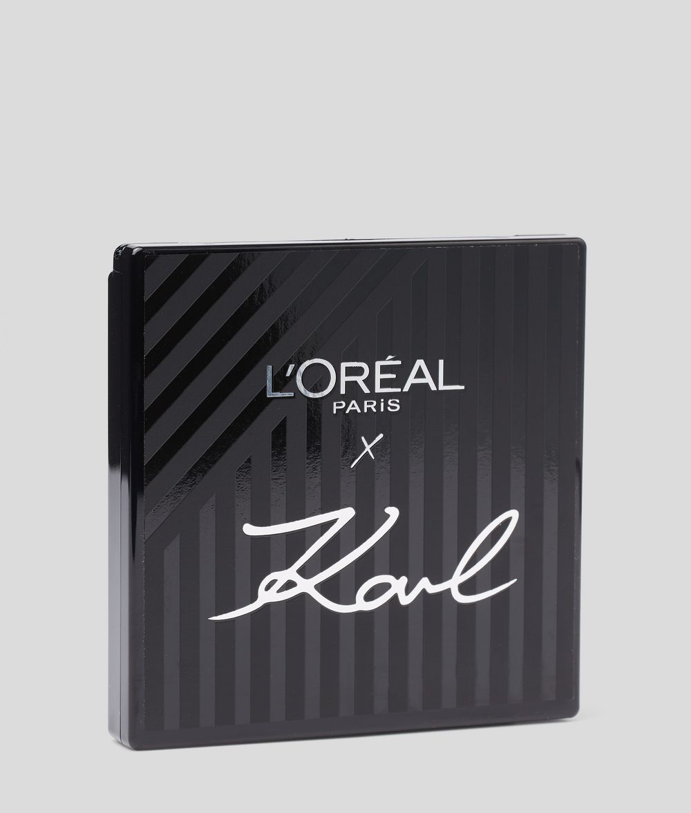 L’Oréal Paris x Karl lagerfeld eyeshadow palettle