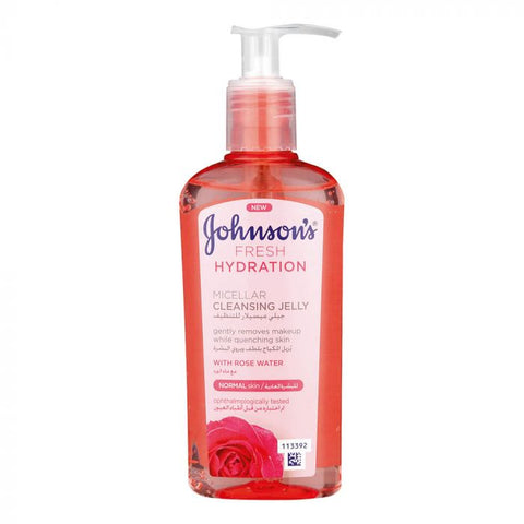 Johnson's Face Cleanser Fresh Hydration Micellar Cleansing Jelly