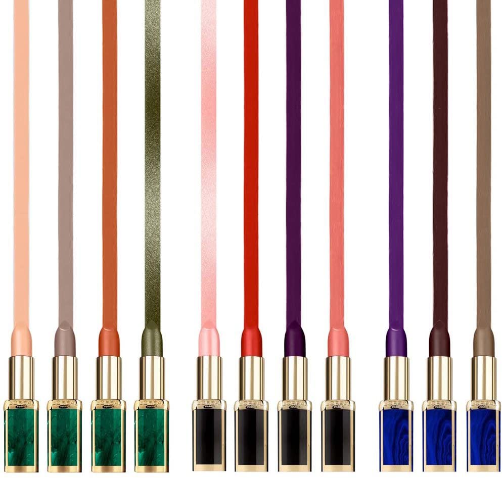 Loreal X Balmain 12 Coture Matte Shades by Olivier Rousteing