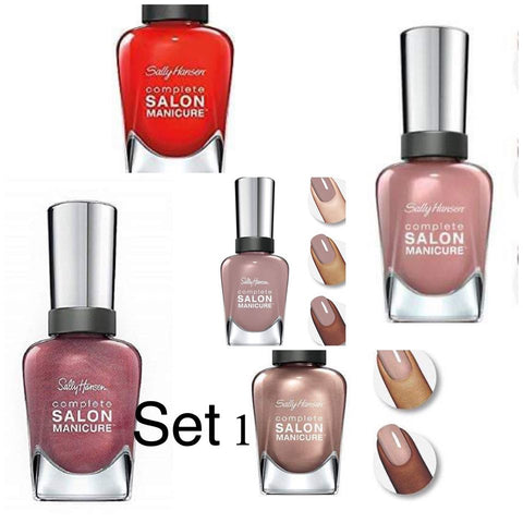 Sally Hensen Lacquer Nail Polish Set of 5 - two options available
