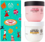 The Body Shop Almond Milk & British Rose Body Yogurt Duo