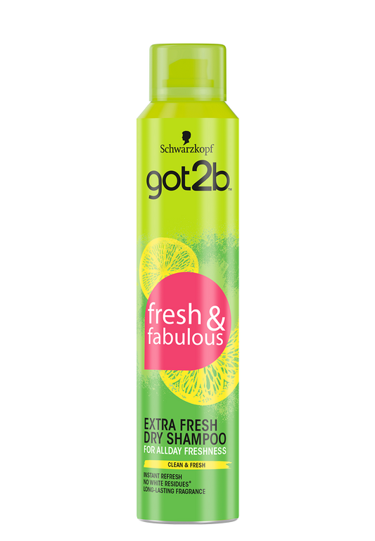 schwarzkopf got2b fresh and fabulous extra fresh dry shampoo