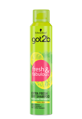 schwarzkopf got2b fresh and fabulous extra fresh dry shampoo
