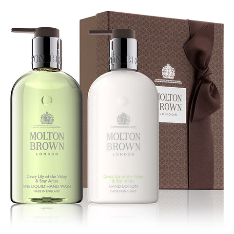 MOLTON BROWN GIFT BOX - DEWY LILY OF THE VALLEY & STAR ANISE
