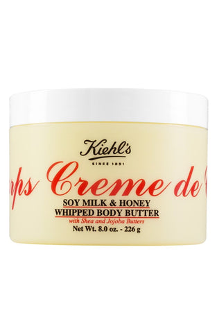 Kiehl's Creme de Corps Soy Milk & Honey Whipped Body Butter (Shea & Jojoba Limited edition)