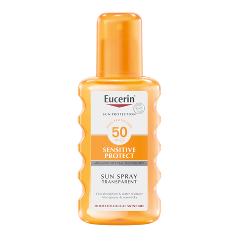 Eucerin Sun Spray Transparent Sensitive Protect SPF 50