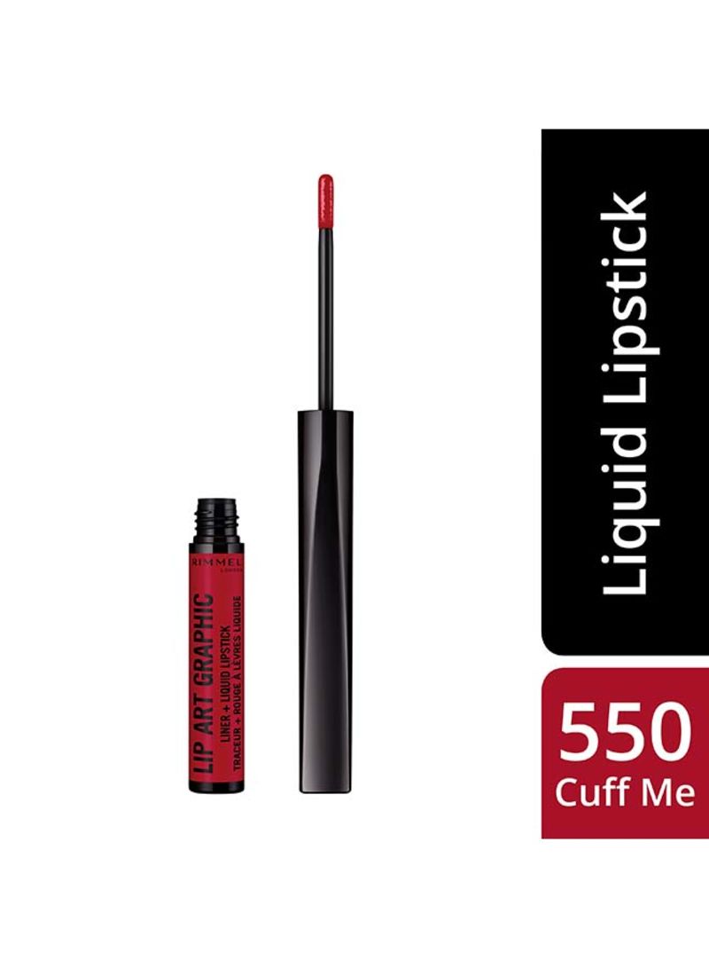 Rimmel Lip Art Graphic Liner + Liquid Lipstick