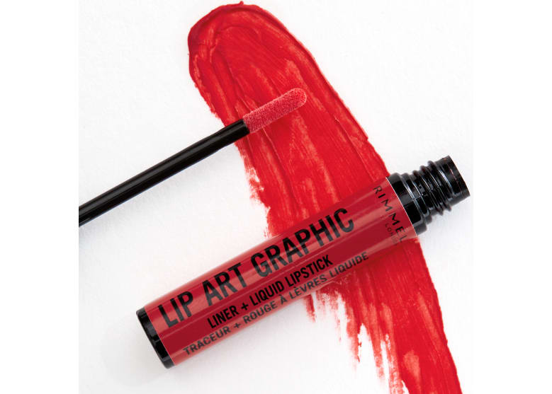 Rimmel Lip Art Graphic Liner + Liquid Lipstick