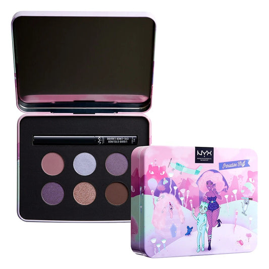 NYX Paradise Fluff Eye Shadow & Liner Set Holiday Collection