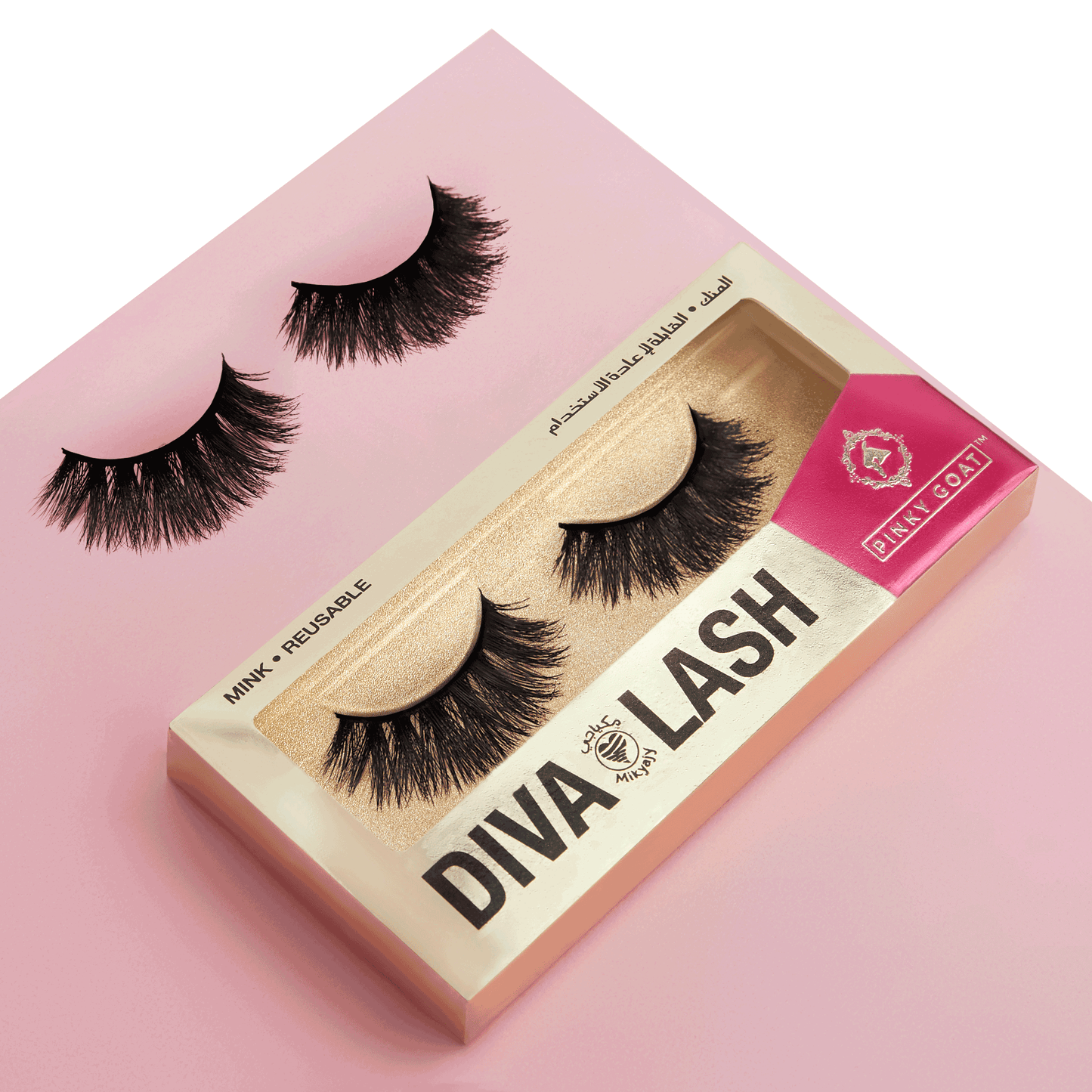 Mikyajy x Pinky Goat Lashes