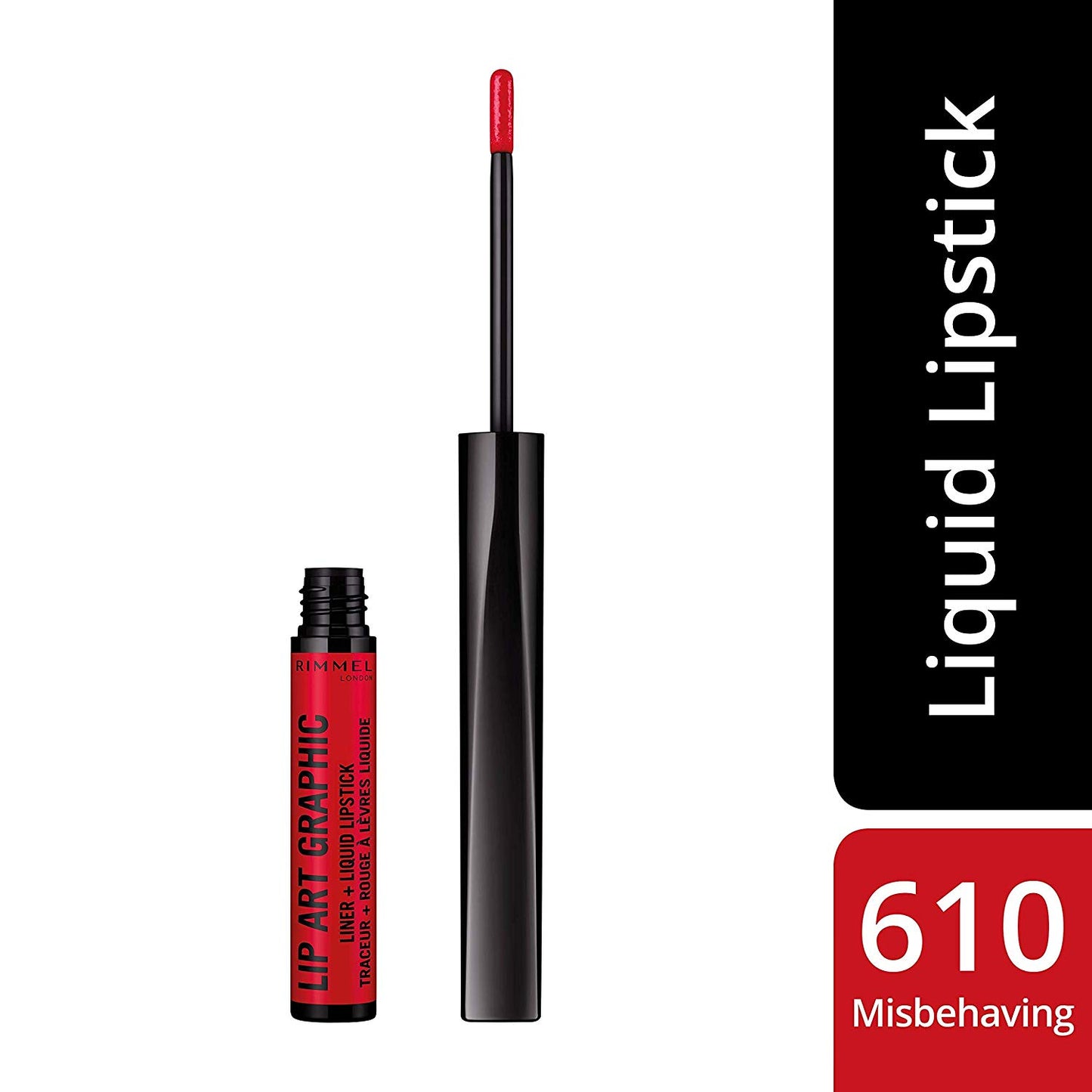 Rimmel Lip Art Graphic Liner + Liquid Lipstick