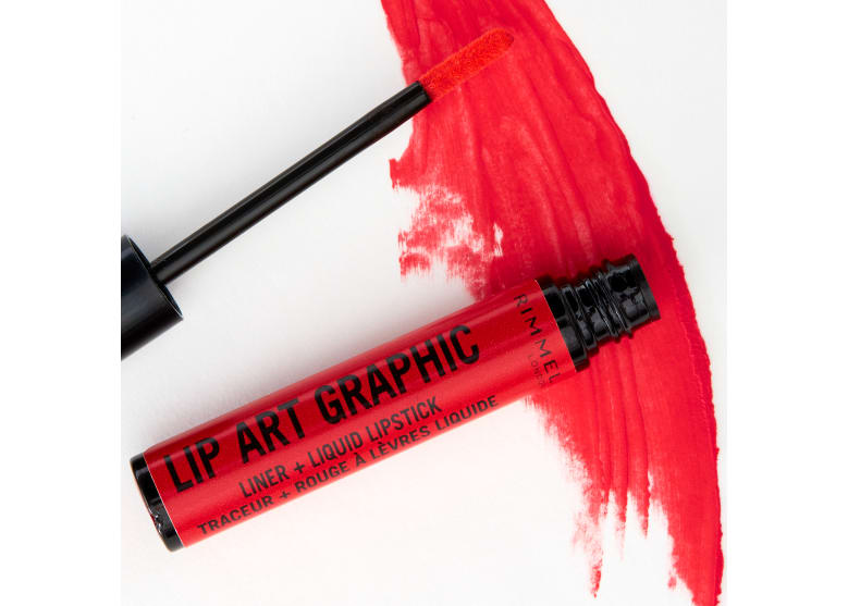 Rimmel Lip Art Graphic Liner + Liquid Lipstick
