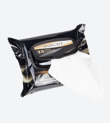 Inglot Miscellar Oil Infused Makeup Remover Wipes