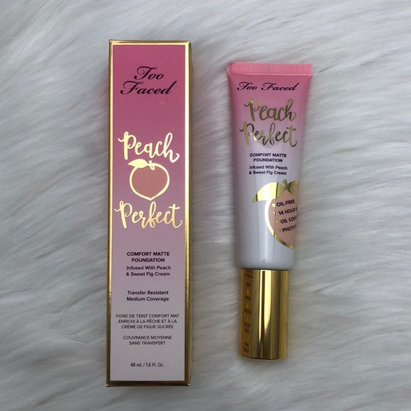 Too Faced PEACH PERFECT COMFORT MATTE FOUNDATION
