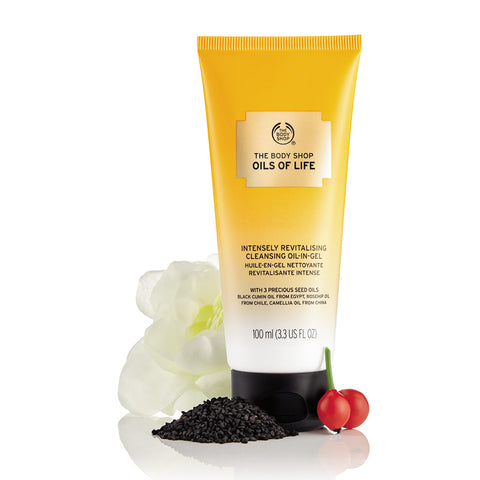 The Body Shop Oils of Life Intensely Revitalizing Cleansing Oil-In Gel