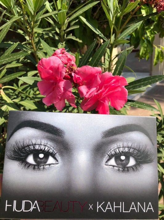 Huda Beauty x Kahlana Lashes Collab