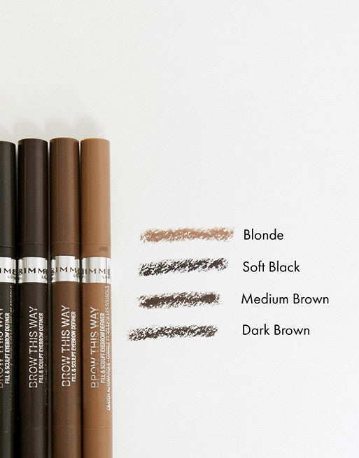 RIMMEL LONDON Brow This Way Fill & Sculpt Eyebrow Definer