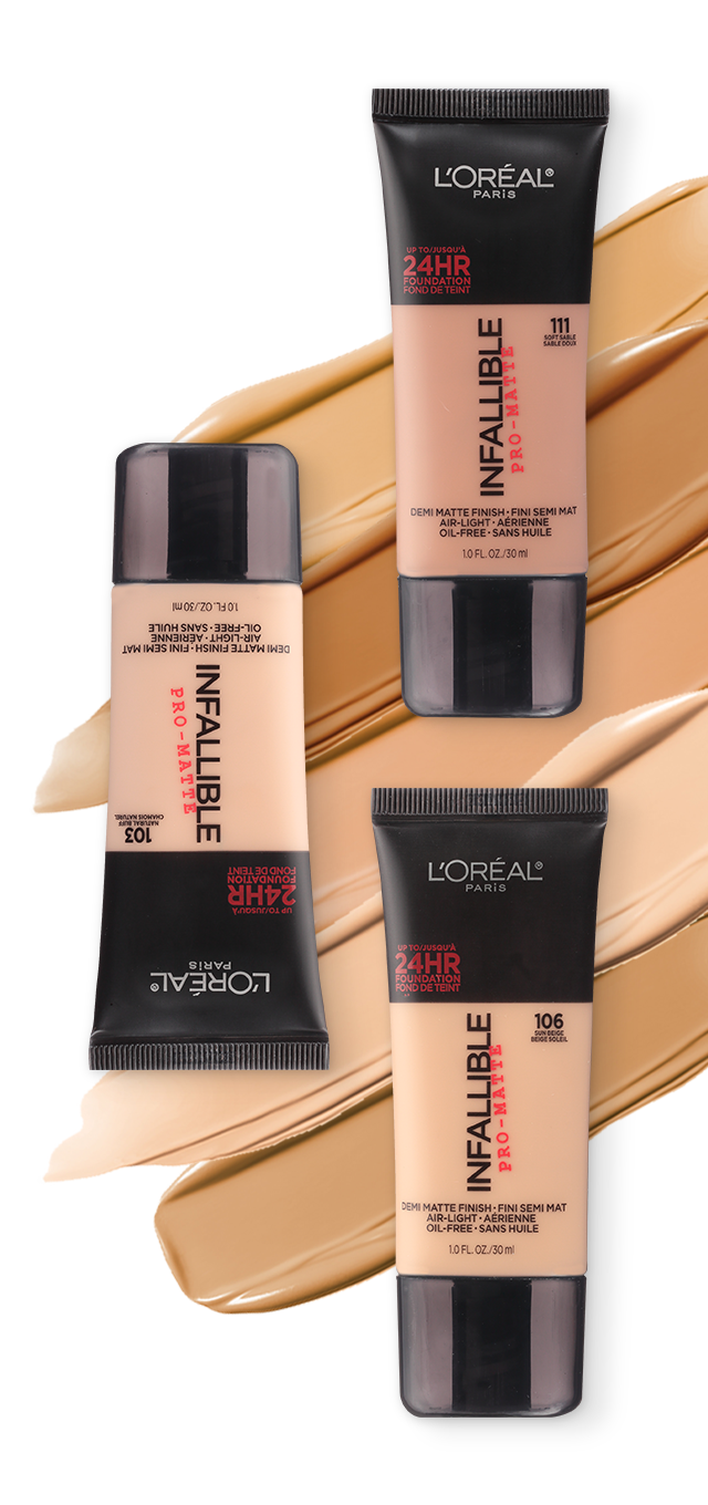 L'Oréal Paris Infaillible Pro-Matte Liquid Longwear Foundation